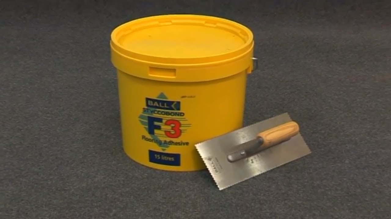 How to apply Styccobond F3 - Flooring Adhesive