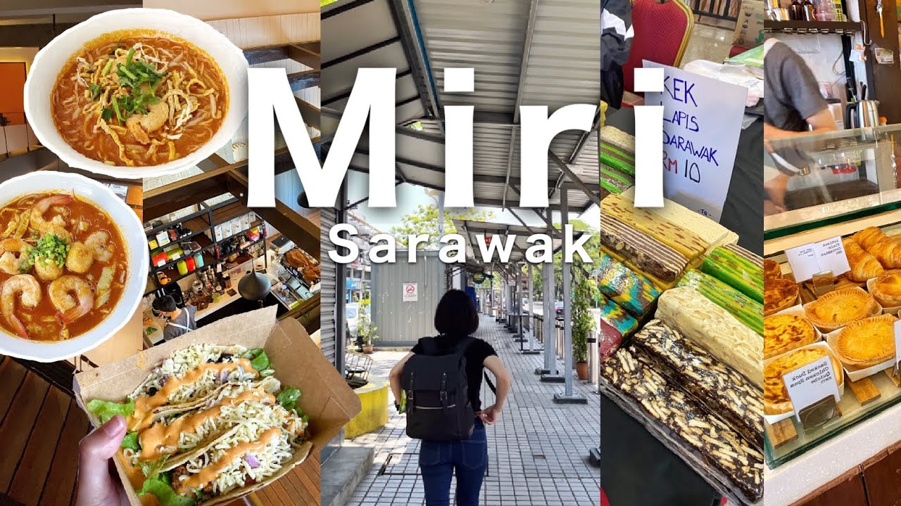 Miri Vlog #4 | мы нашли лучшую лаксу, кафе Miri, исследуем аэропорт Miri, буррито и тако.