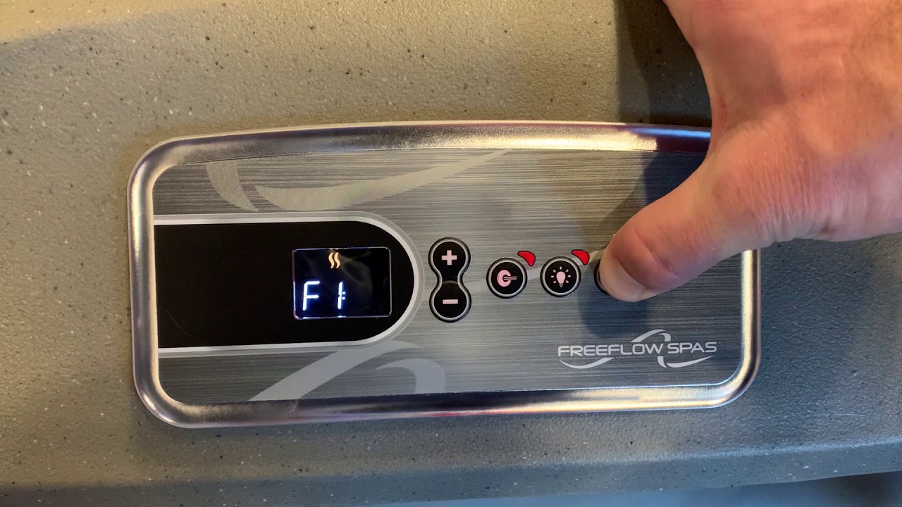 Freeflow/Fantasy Spa keypad controls