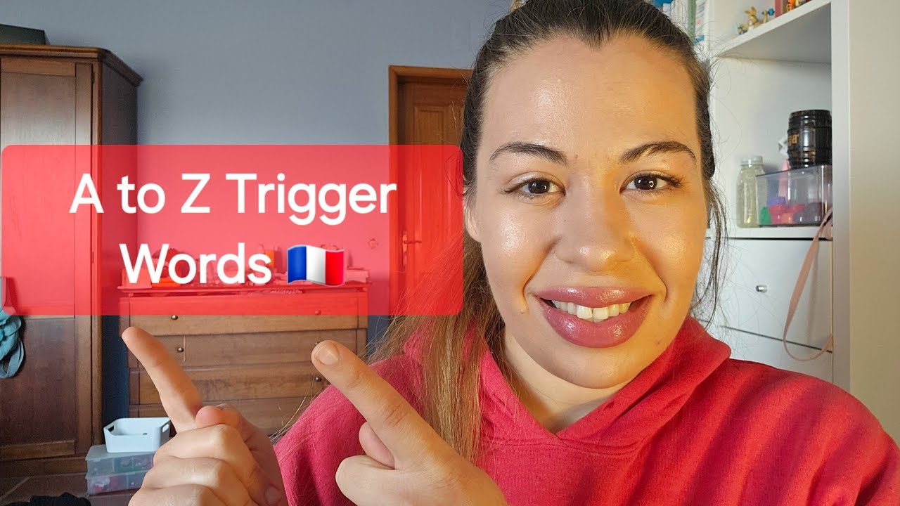 ASMR In French 🇫🇷 Trigger Words From A To Z 🇫🇷