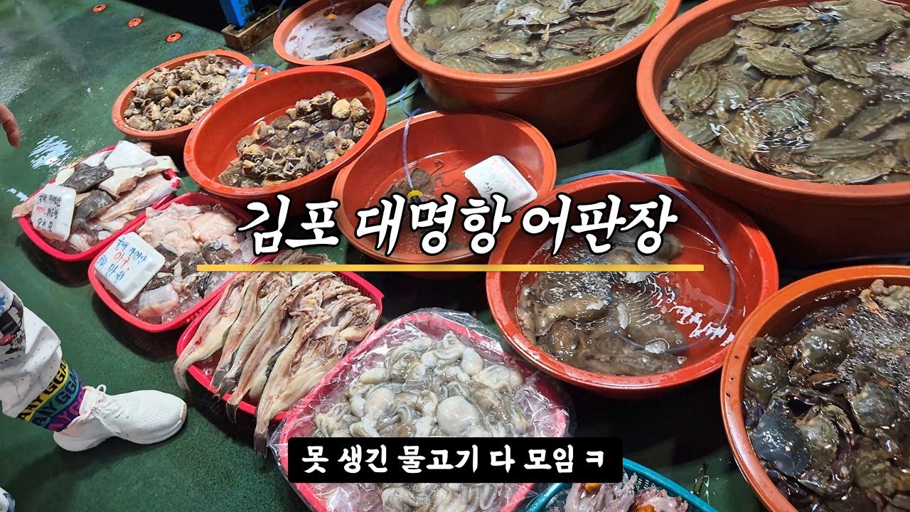 김포 대명항 어판장 가격정보