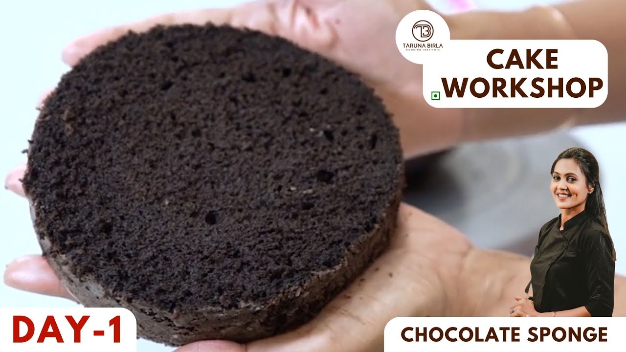 Chocolate Sponge | Chef Taruna Birla