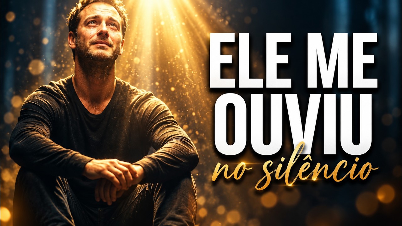 “DEUS ME ENCONTROU NO FUNDO DO SILÊNCIO”