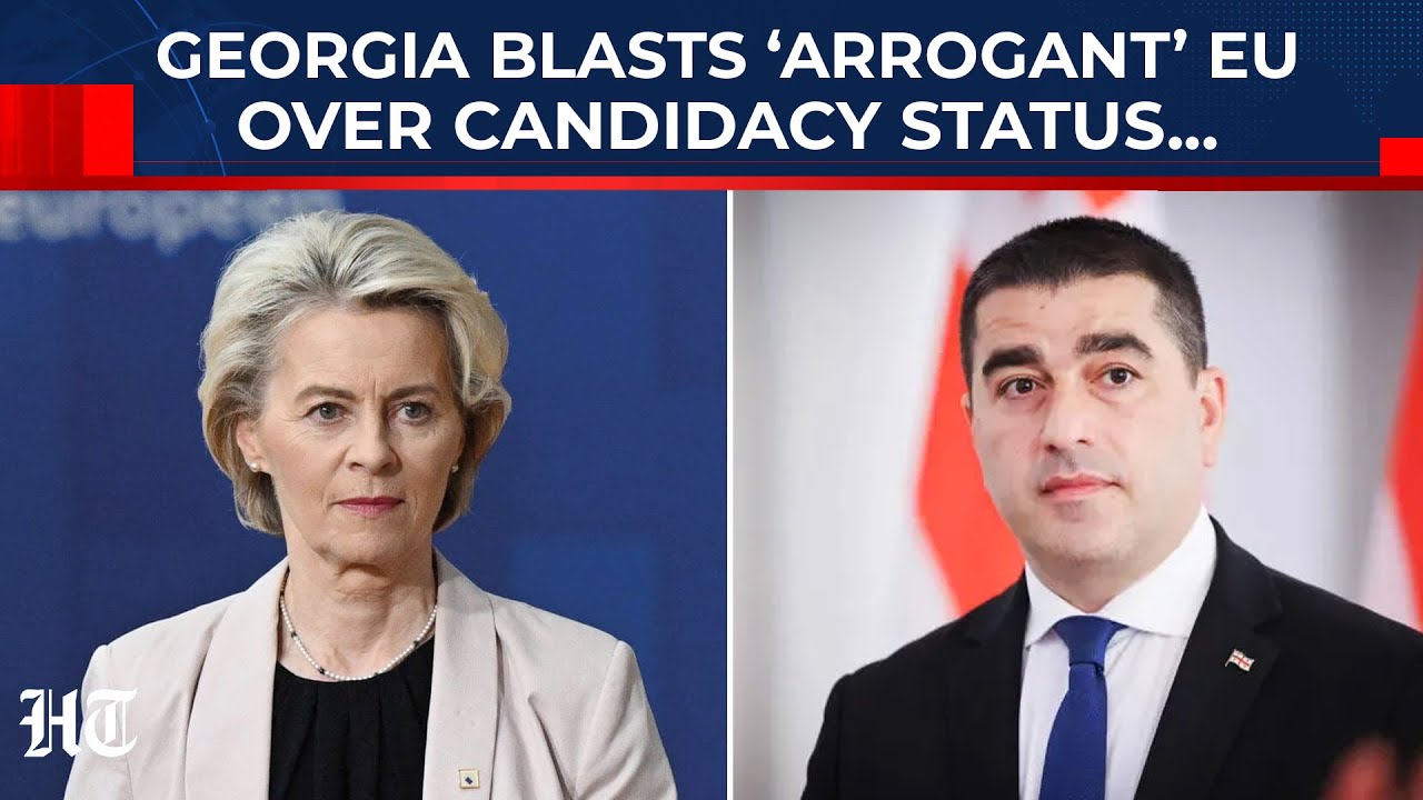 EU Humiliates Georgia? Parliament Speaker Slams Brussels Over &lsquo;Name-Only Candidate&rsquo; Status | Watch