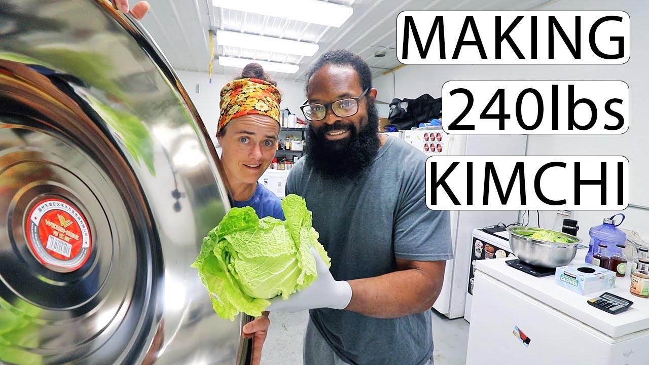 SURPRISE! We Accidentally Had To Make 240 Pounds Of Kimchi | Fermented Homestead