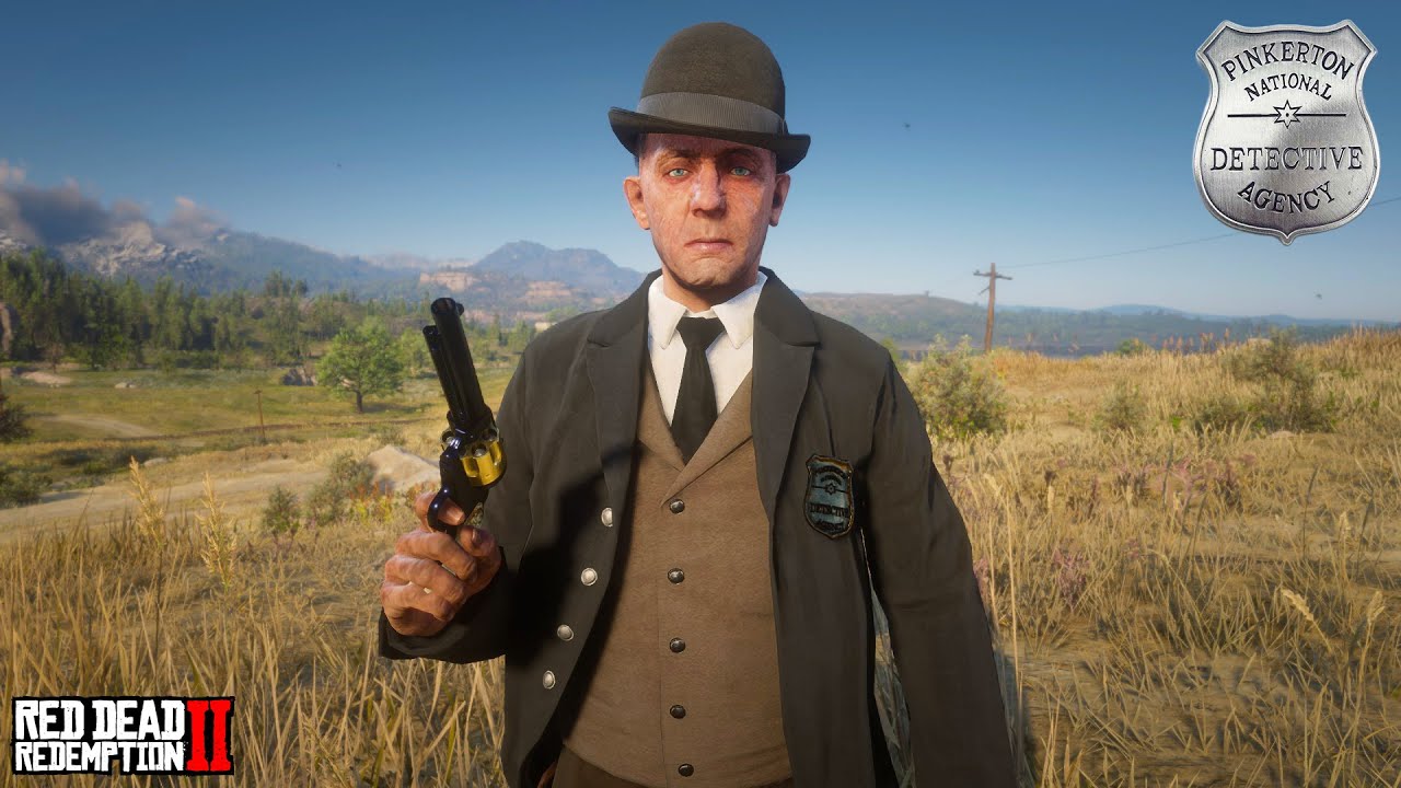 Playing as a Pinkerton in Red Dead Redemption 2 | RDR2
