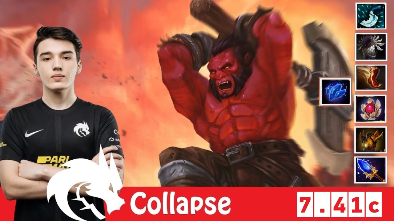 [DOTA 2] TSpirit.Collapse AXE [TEAM SPIRIT vs TEAM LIQUID] [DREAMLEAGUE 9] [7.41c]