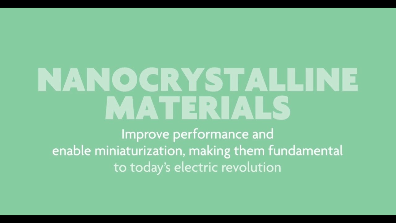 Niobium nanocrystalline materials' role in the Electric Revolution