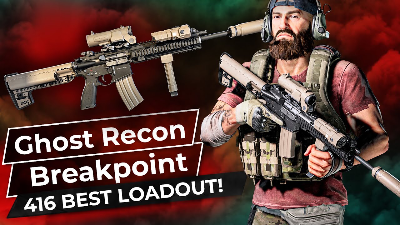 Best 416 Loadout + Blueprint Location - Ghost Recon Breakpoint