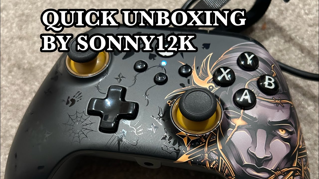 A QUICK UNBOXING BY SONNY12K           POWER A CONTROLLER FOR XBOX  SERIES X/S