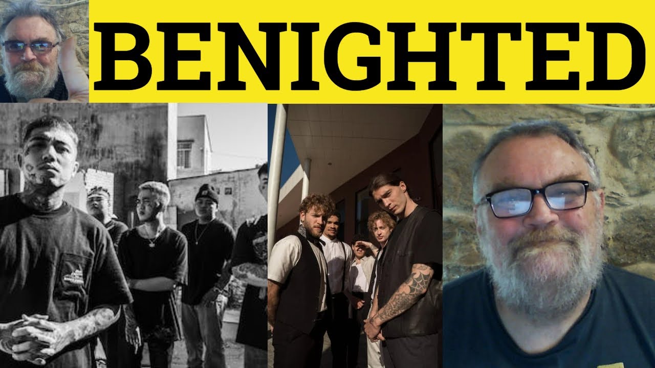 🔵 Benighted Meaning - Benighted Definition - Benighted Examples - Formal Vocabulary - Benighted