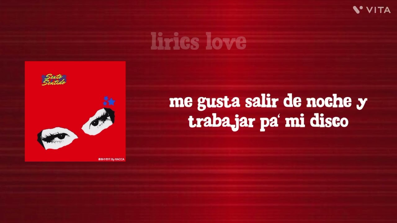 Sexto sentido - 008RACCA (letra)