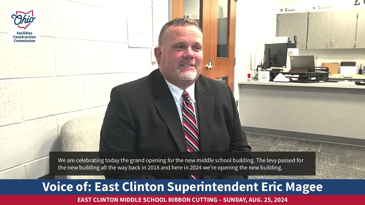 East Clinton Middle School - Ribbon Cutting