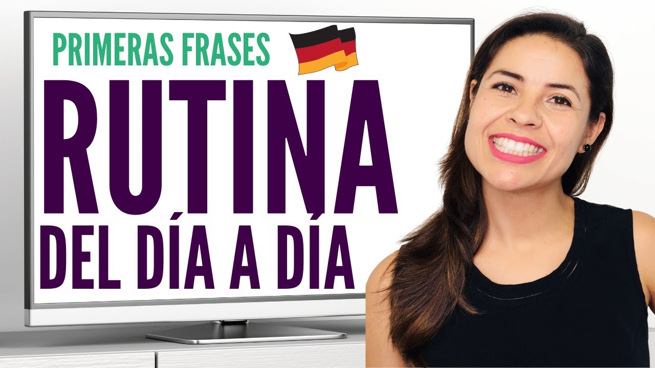 Frases sobre tu rutina diaria- Primeras Frases en alemán- Encuentro Alemán con Whitney #9