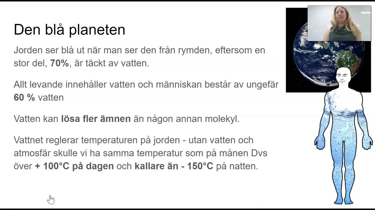 &Aring;K 8 Livsmilj&ouml; - Genomg&aring;ng 1 - Den bl&aring; planeten