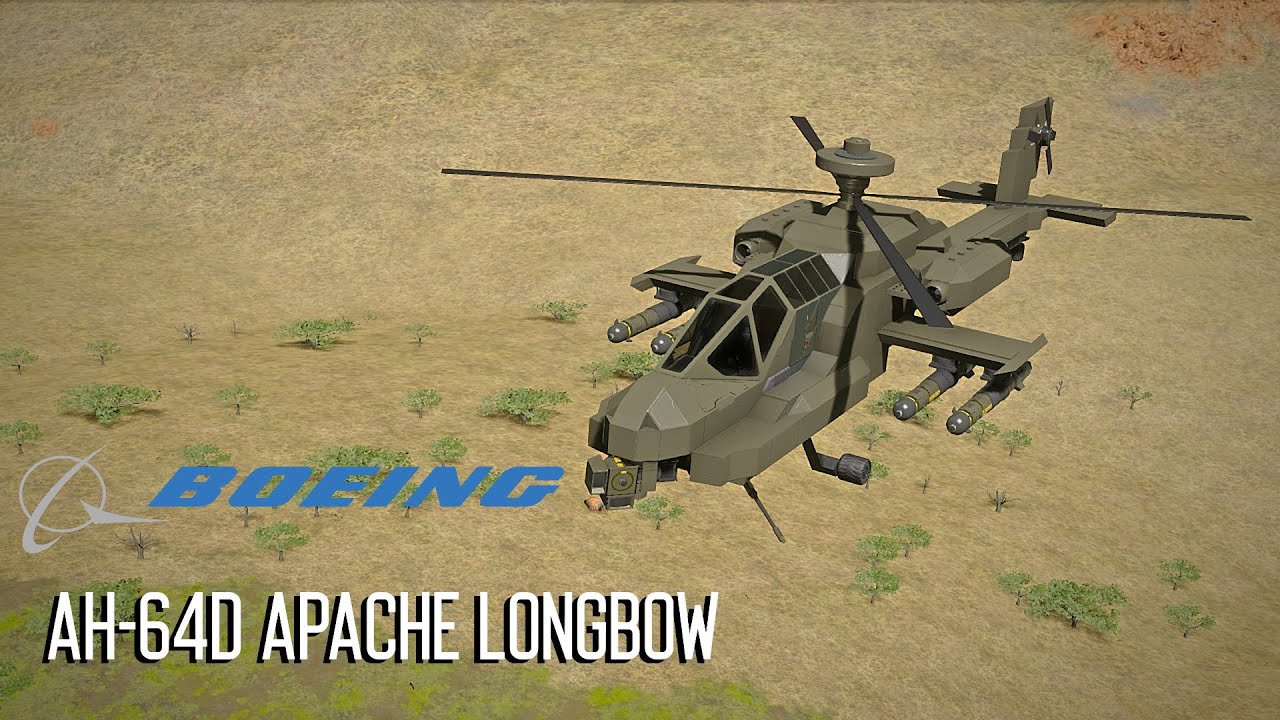 Space Engineers - AH-64D Longbow Feature Video