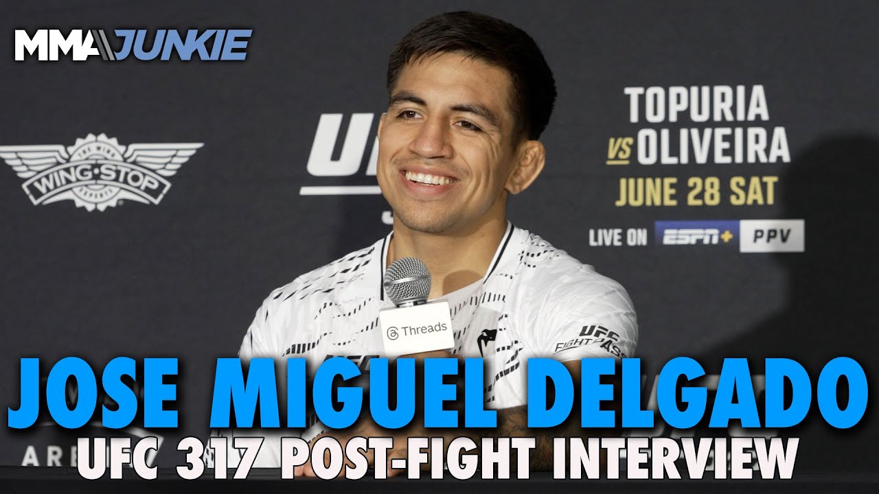 Jose Delgado declares himself 'elite' after 26-second win: 'I'm of the A-class' | UFC 317