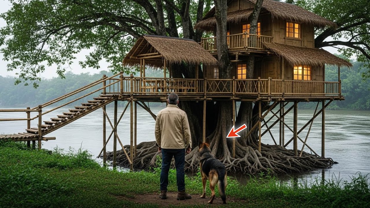 PTSD Veteran & K9 Build Father’s Dream Home – What He Created Changed Everything