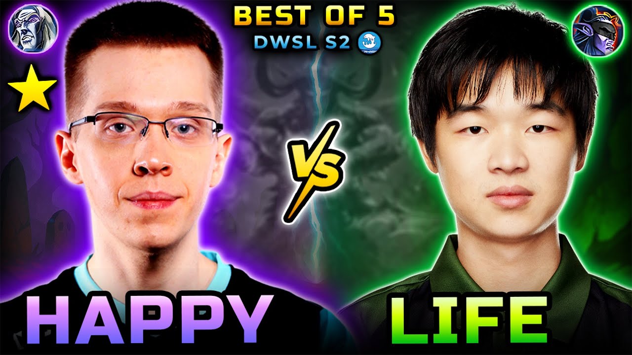 DAY 12: Happy vs Life (Bo5) DWSL S2 🐬