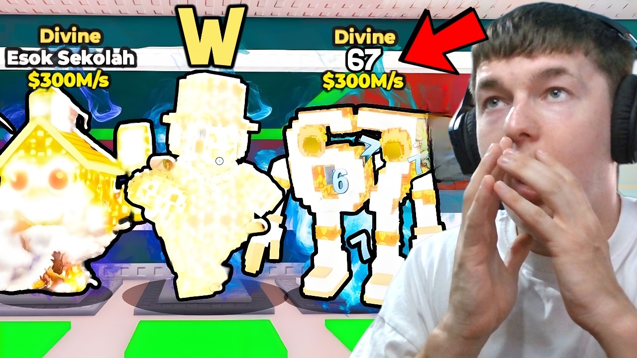 Noul Update W cu DIVINE pe Steal A Brainrot...