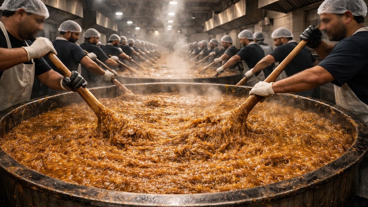 Inside India&rsquo;s Mega Haleem Factory | How Thousands of Haleem Bowls Are Made Daily