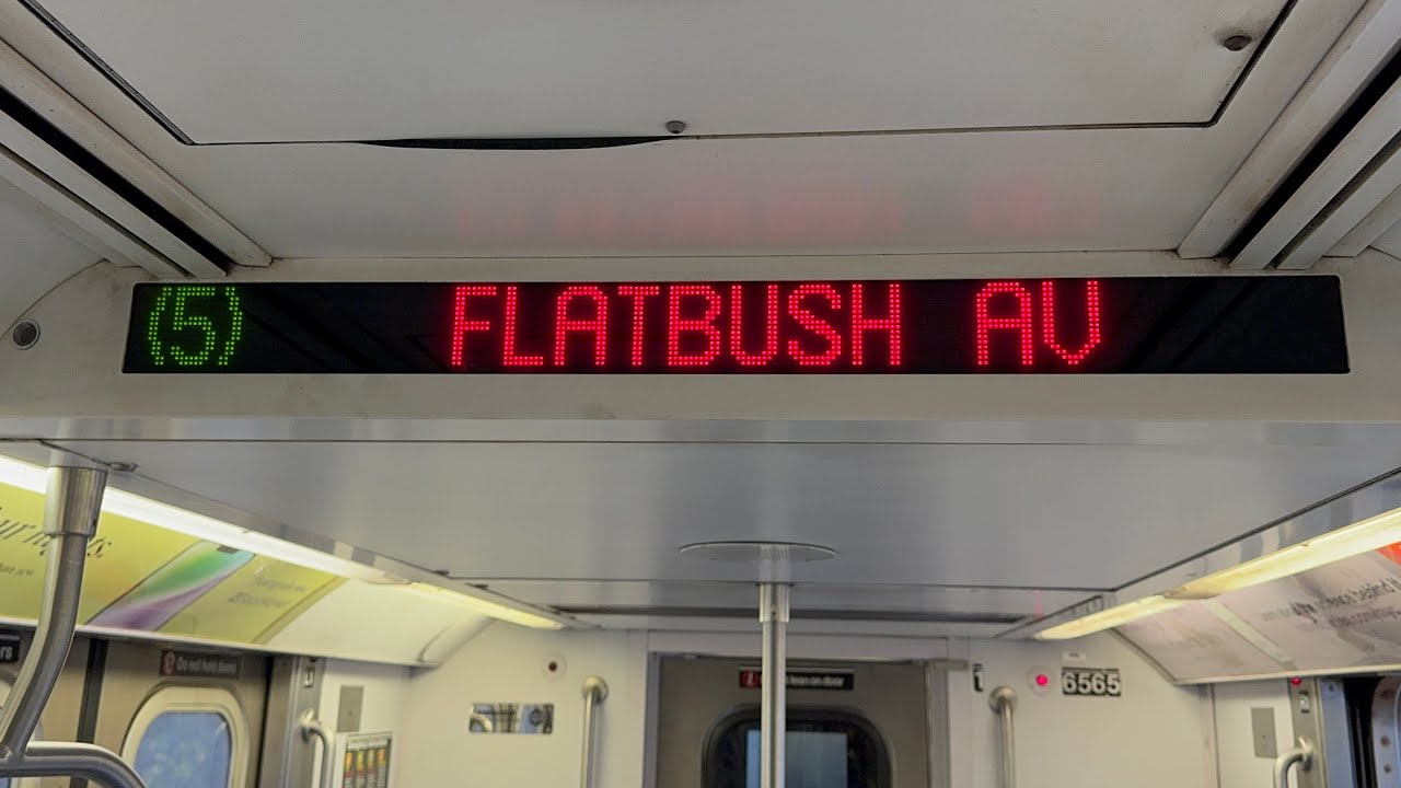 IRT Lex Av Express: R142 (5) Train [Eastchester-Dyre Av to Flatbush Av-Brooklyn College #WFEXP3]
