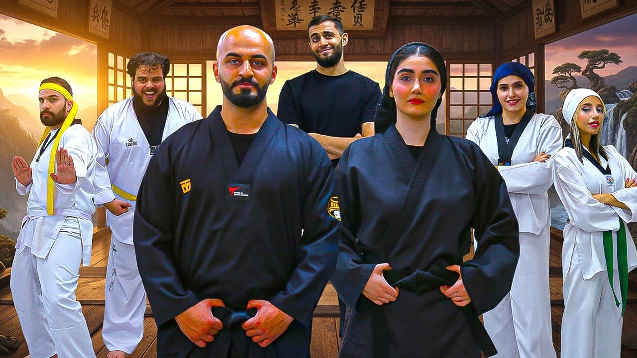 چالش دیوونه‌وار تکواندو 😂🥋
