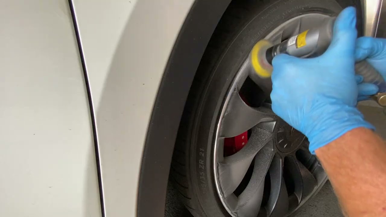 Tesla Model Y Curb Rash Wheel Repair