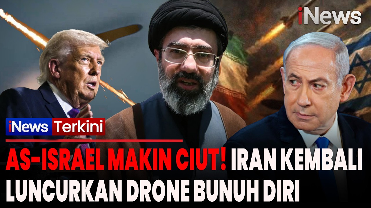 IRAN MAKIN MENJADI! Gempur Israel-AS dengan Serangan Rudal Gelombang ke-50 | iNews Terkini
