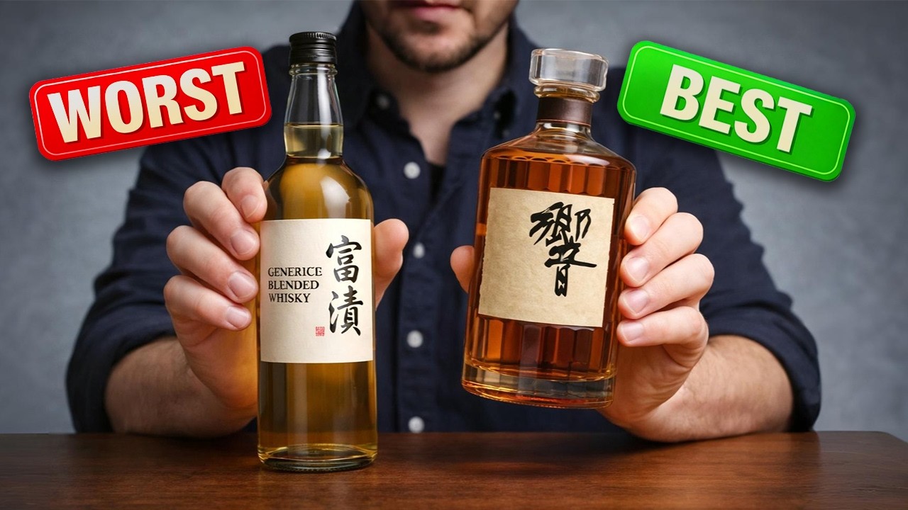 10 Japanese Whiskey Brands Ranked From Worst to Best!