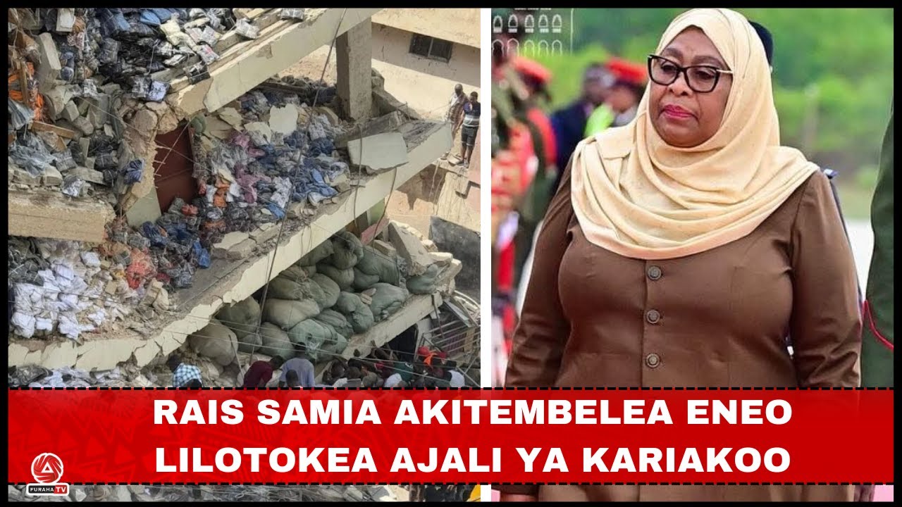 🔴LIVE: RAIS DKT. SAMIA AKITEMBELEA ENEO LILOTOKEA AJALI YA KARIAKOO JIJINI DAR ES SALAAM.