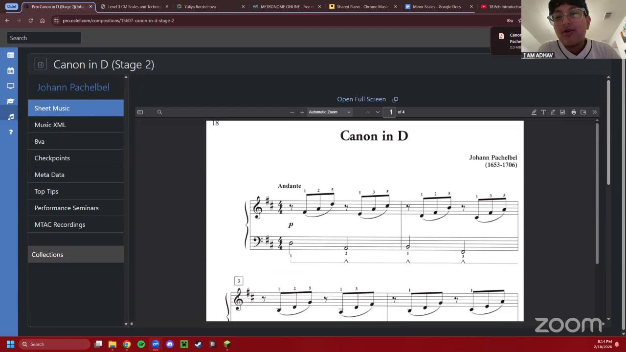 18 Feb Introductory Performance Seminar