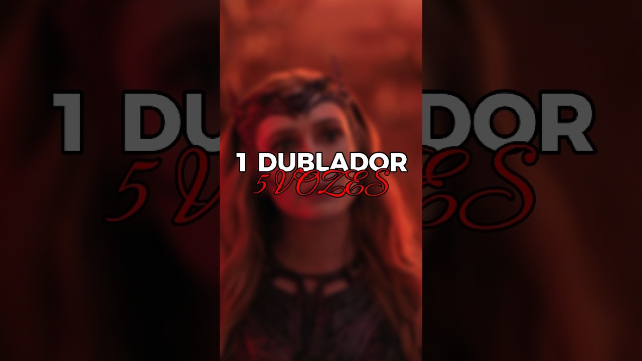1 Dublador, 5 Vozes! Mariana Torres #dublagem #dublagemviva #Marianatorres #geek #shorts shor