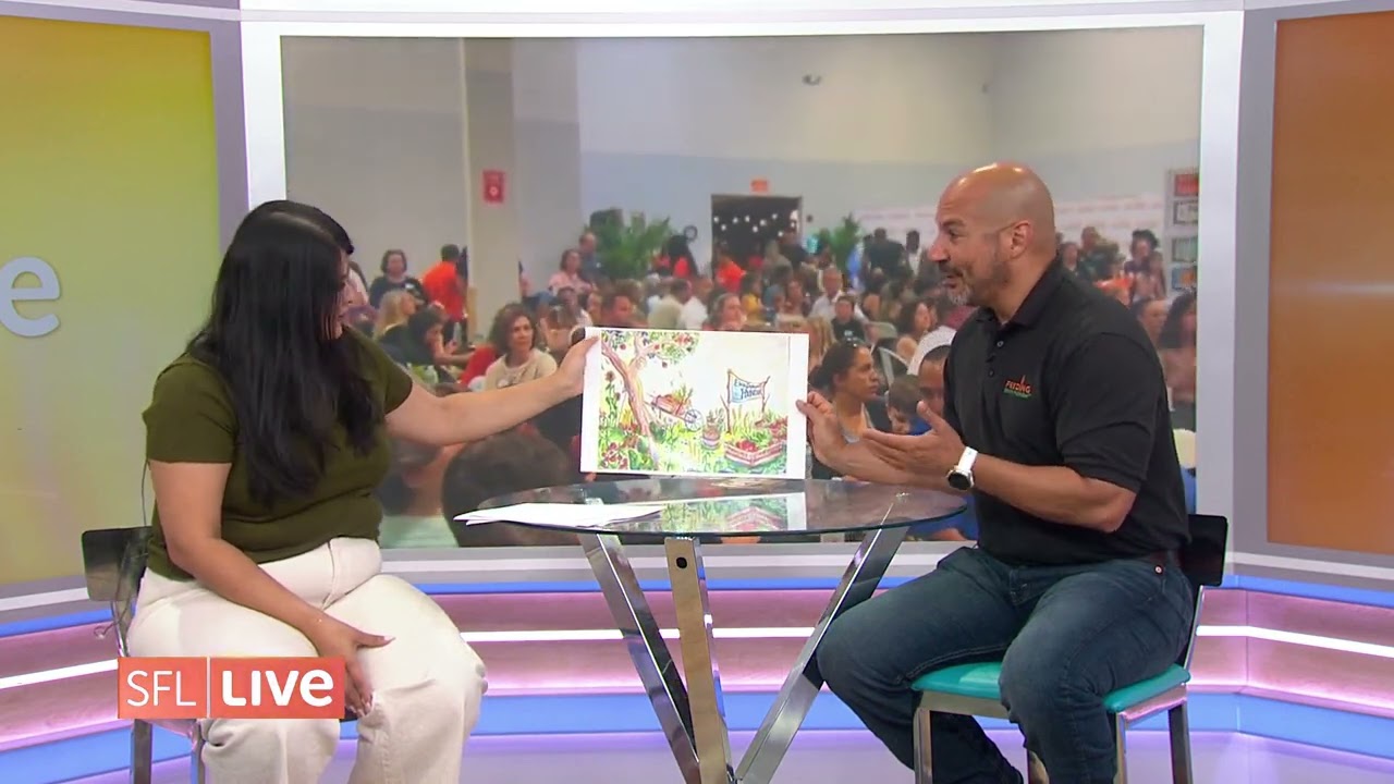 WTVJ NBC | President and CEO of Feeding South Florida Reveals Feed Your Creativity 2024 Winner