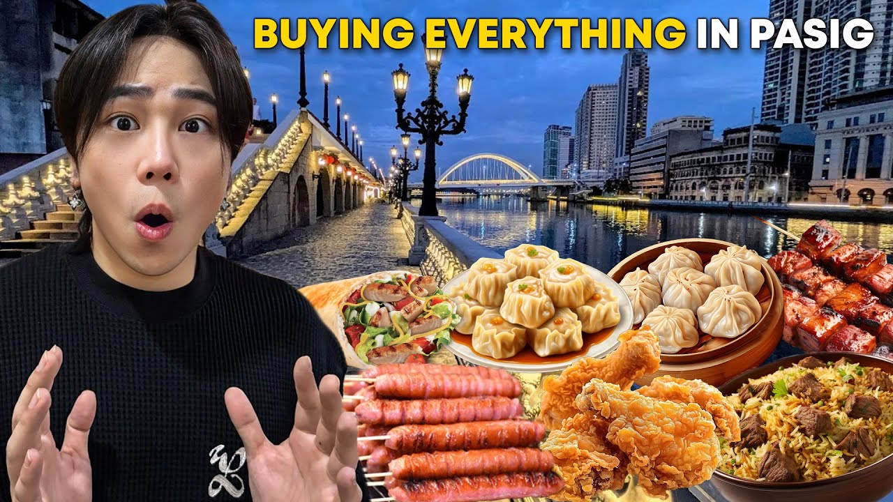 BUYING EVERYTHING IN PASIG RIVER ESPLANADE (With Brother Ramon)