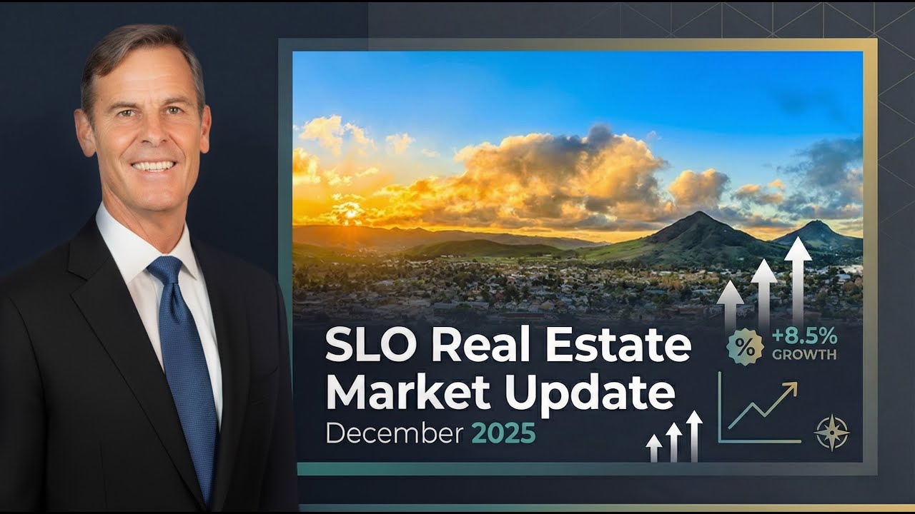 SLO Real Estate Trends November 2025 | Price Drops, Longer Market Times & Buyer Power
