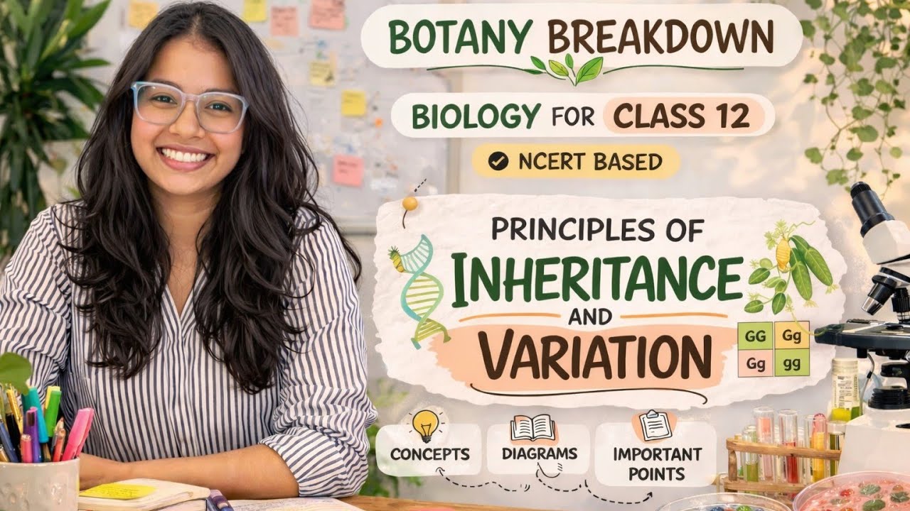 PRINCIPLES OF INHERITANCE AND VARIATION | 12th Boards | Important Questions | NEET | NCERT 