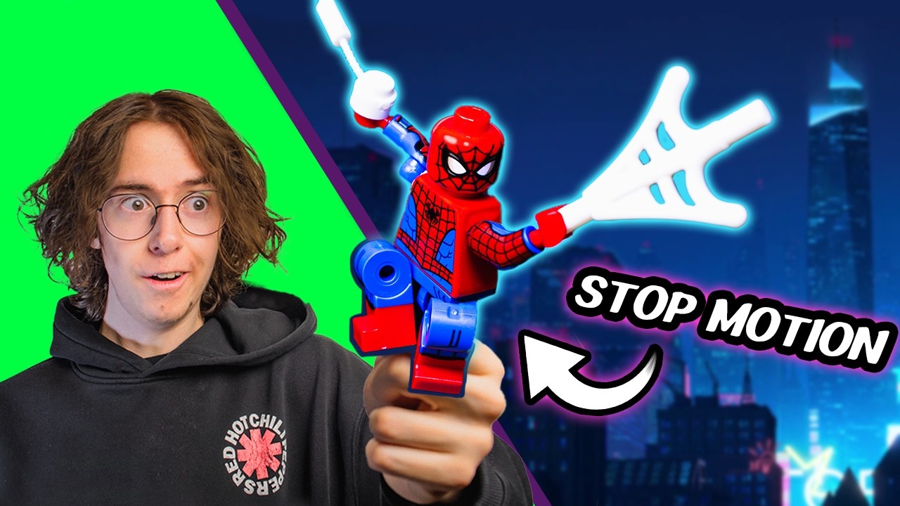 I remade my FAVORITE SPIDER-MAN SCENE in LEGO...