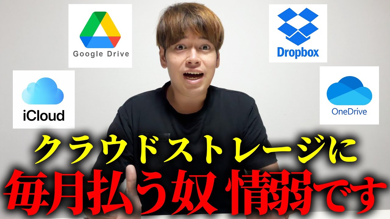 グーグルドライブは情弱です。買い切りの最強オンラインストレージがヤバすぎました。