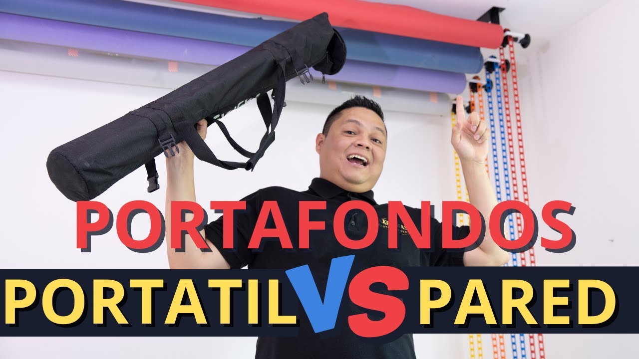 PORTAFONDOS FOTOGRAFICOS, ¿Cual me compro de PARED O PORTATIL?