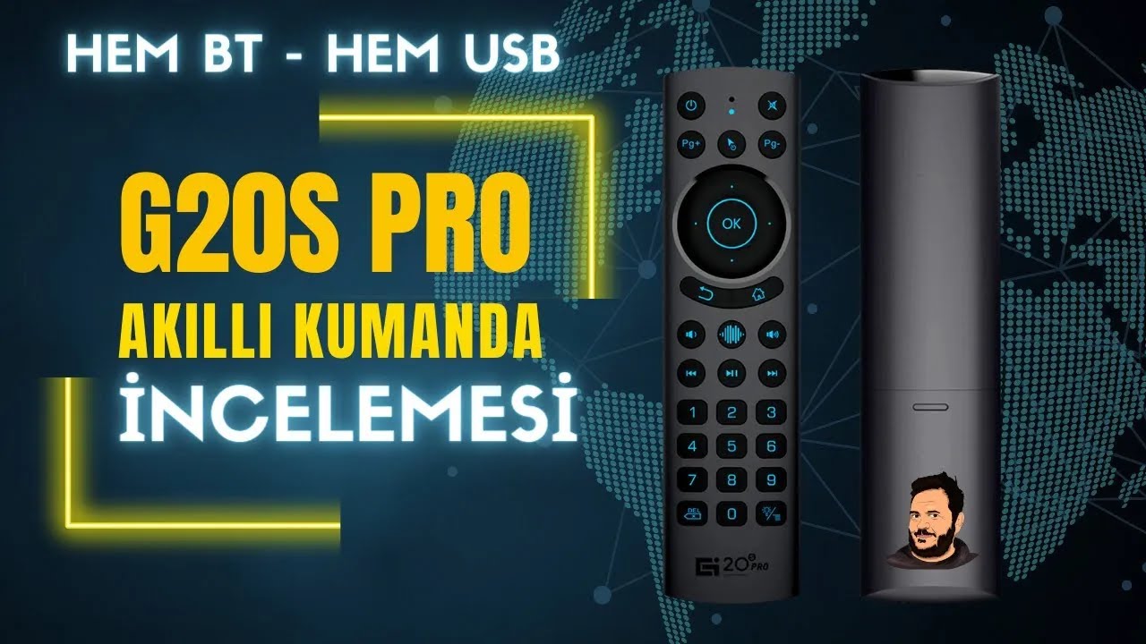 Hem Bluetooth Hem Usb - G20S Pro Bt Kumanda İncelemesi