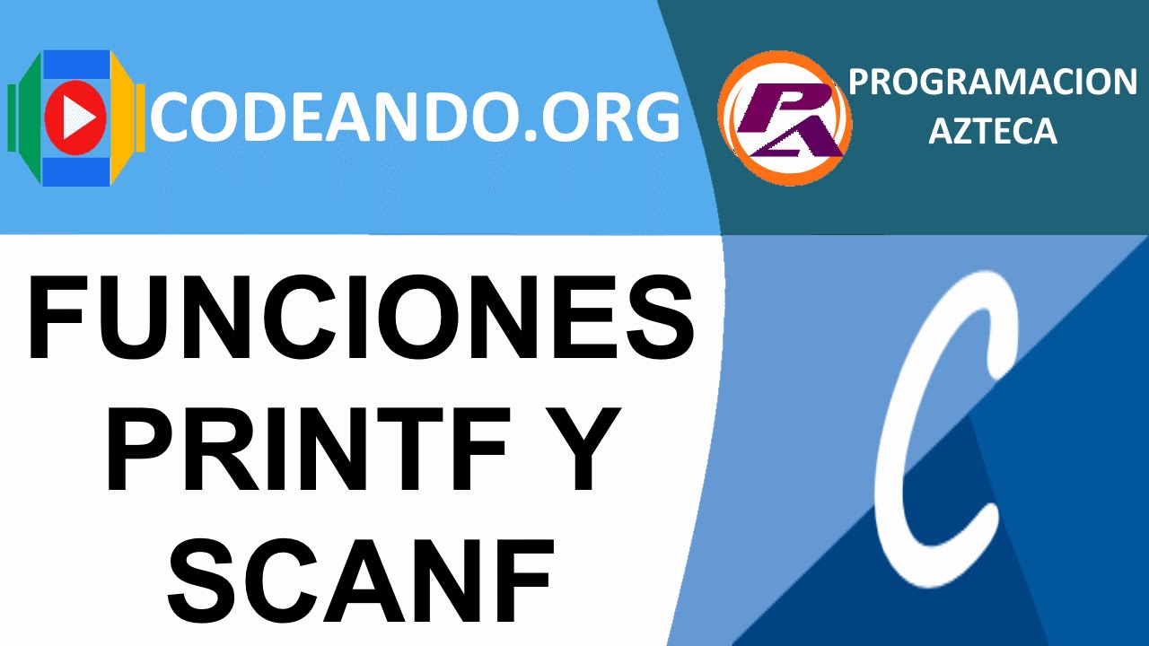 Curso de C - Funcion printf y scanf