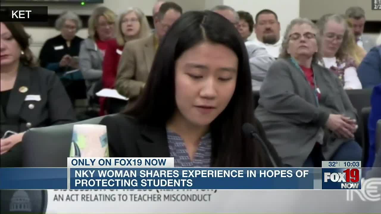 Beechwood grad testifies before Kentucky legislators on teacher sexual misconduct bill