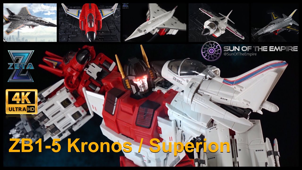 Zeta Toys Kronos / Master Piece MP Superion (Aerialbots) Transformation Guide Q.Review85