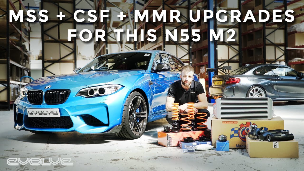 MSS Suspension + CSF Intercooler Upgrades for an N55 M2
