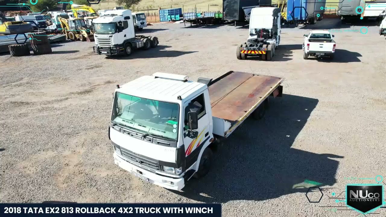 2018 TATA EX2 813 ROLLBACK 4X2 TRUCK WITH WINCH | NUco Auctioneers