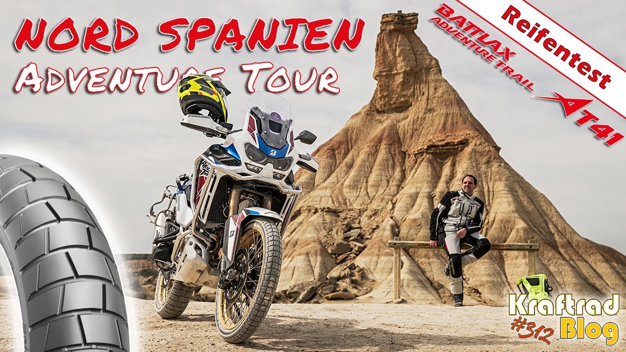 Mit der Reiseenduro und dem Bridgestone AT41 durch Nordspanien