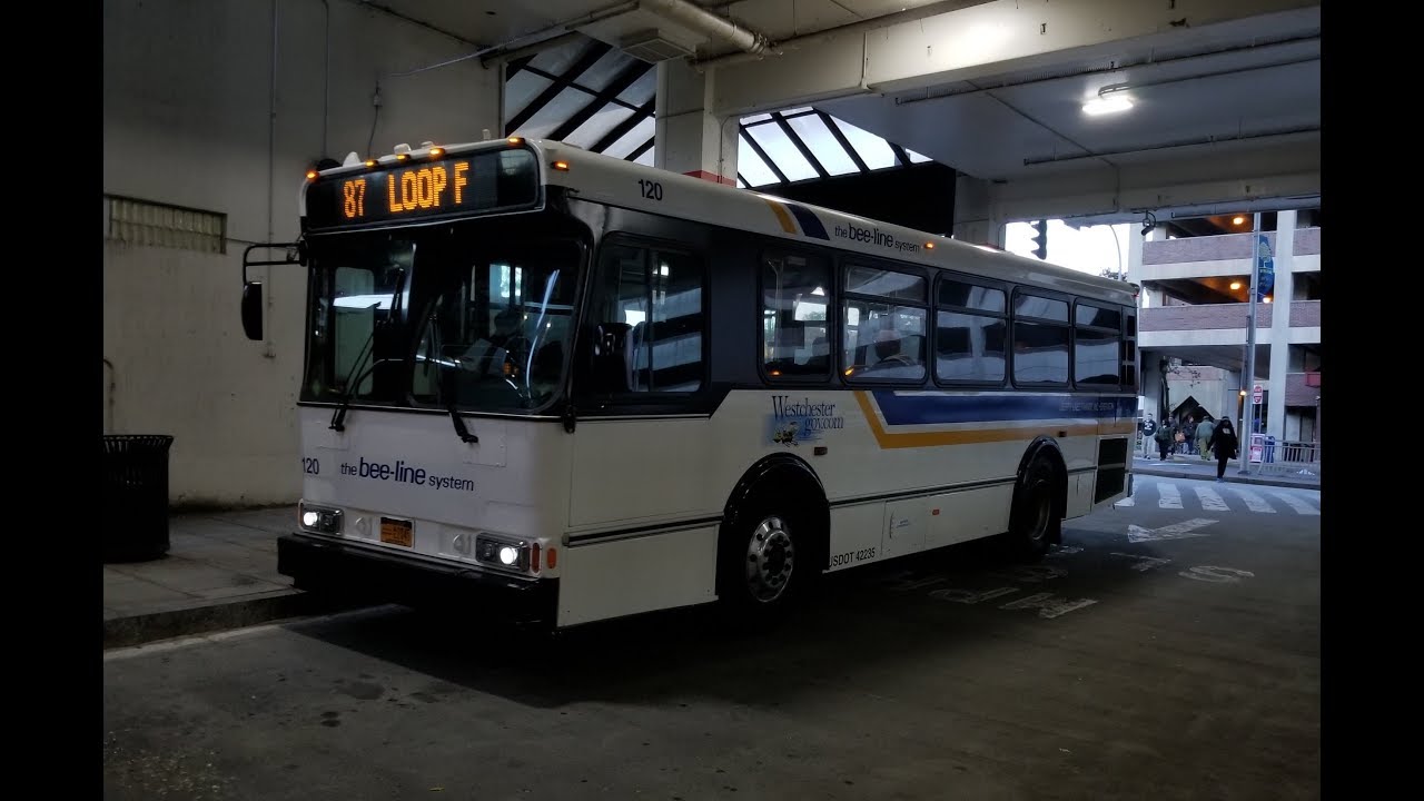 Bee-Line Bus: On Board Orion V 32ft [#127] Route 87 (Loop F) Bus to White Plains
