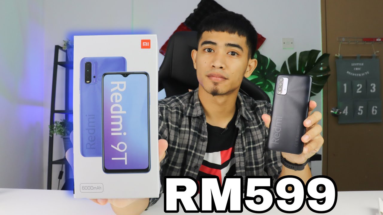 Phone terbaik bawah RM700 2021 ??  |  Unboxing Redmi 9T !