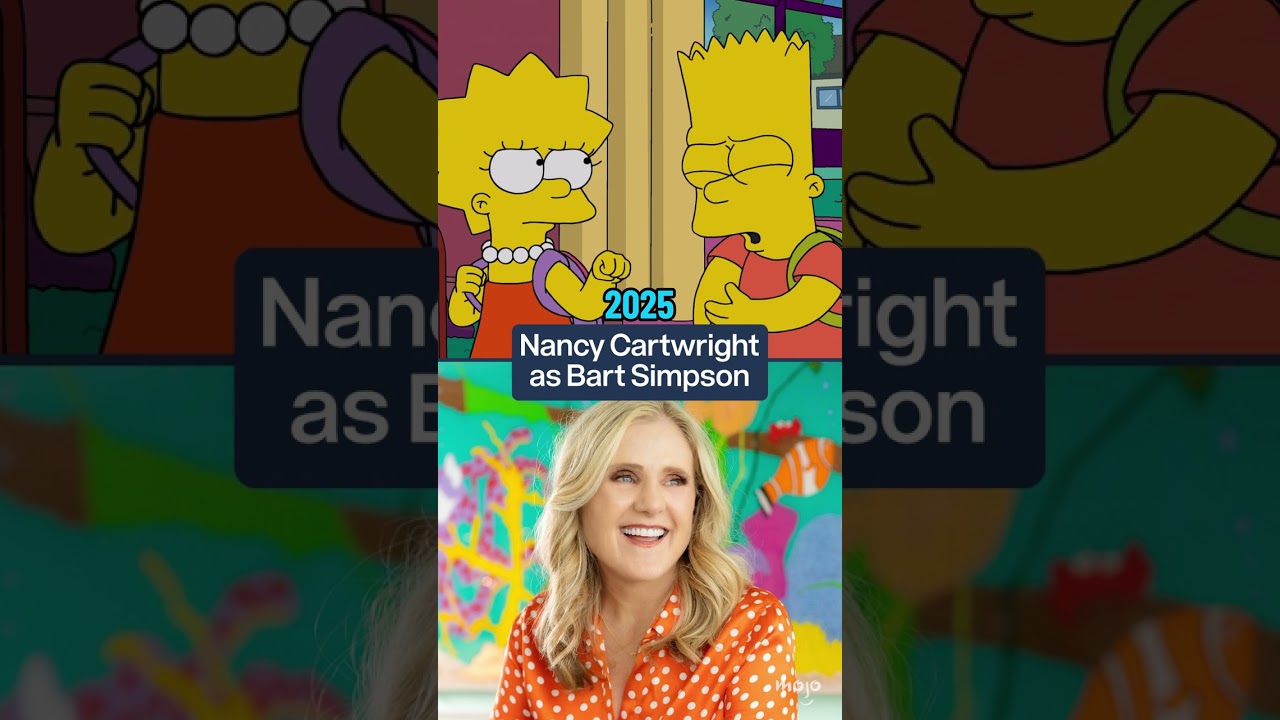 The Simpsons Voices Then vs Now
